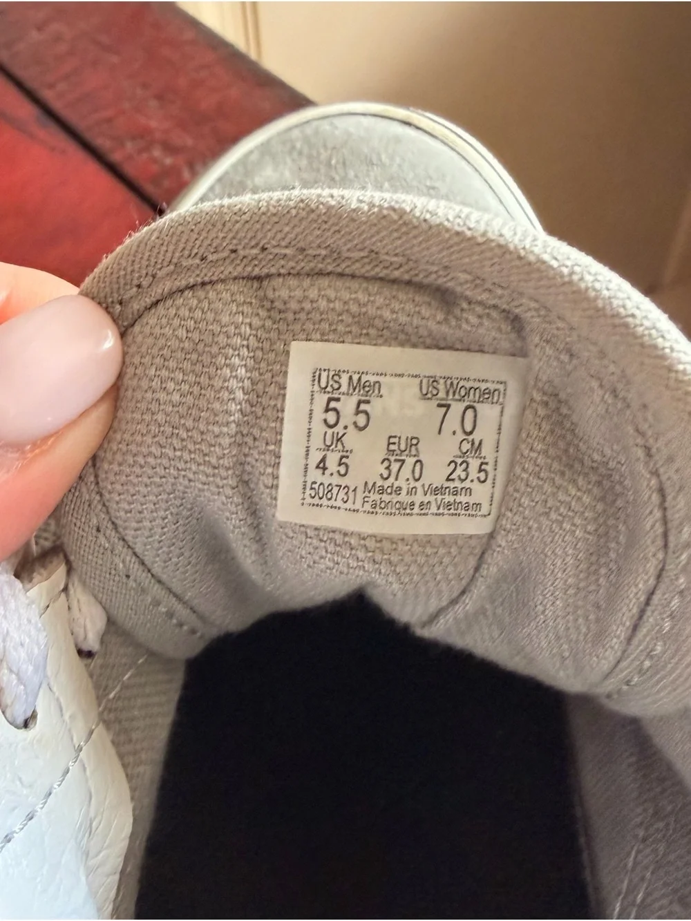 Vans Low-Top Sneakers in Gray and White